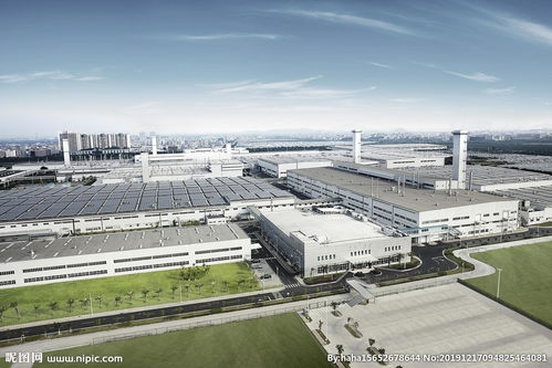 从高空视角看工业之美 厂房俯视图摄影与专业扩印服务